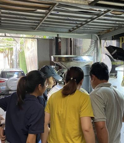 DẠY NGHỀ RANG XAY CAFE CHUYÊN NGHIỆP