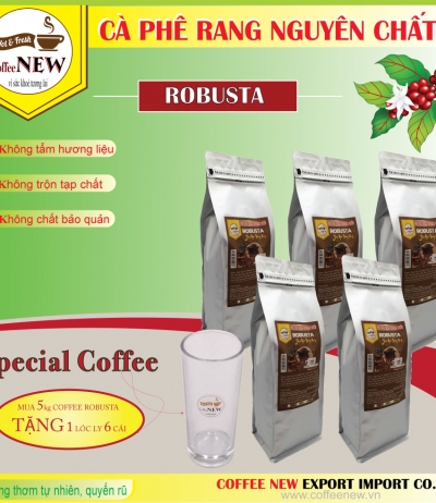 robusta coffee new