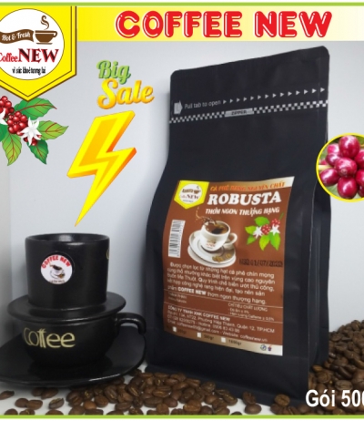 500g CÀ PHÊ ROBUSTA - RANG MỘC NGUYÊN CHẤT 100%